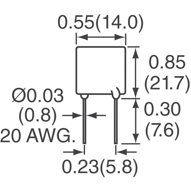 LVR055S Littelfuse Inc. Fusibles réarmables PTC